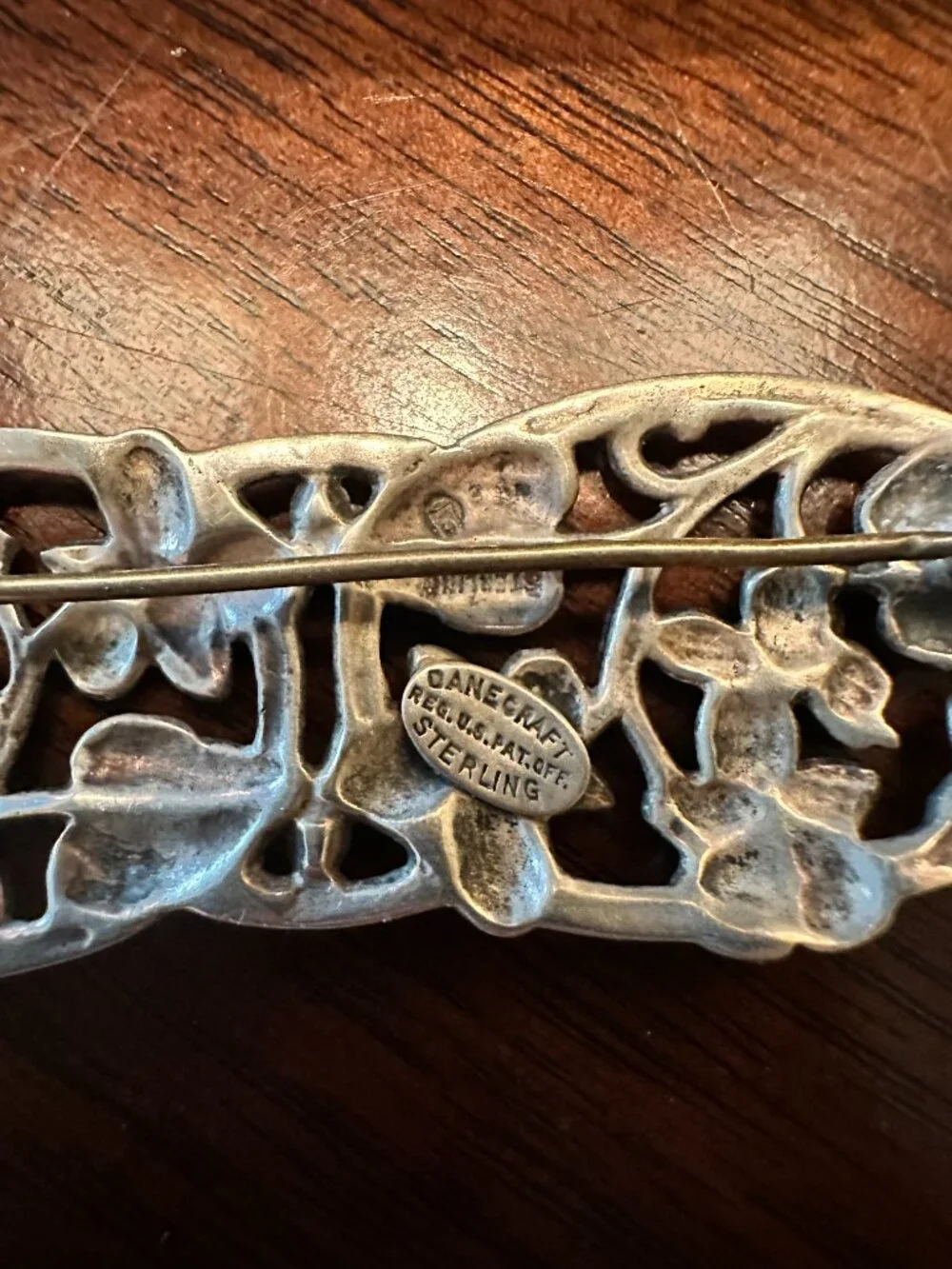 Danecraft Vintage Sterling Silver Brooch 1940's